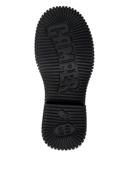 Обувки в стил дерби Camper с връзки с дантела черно