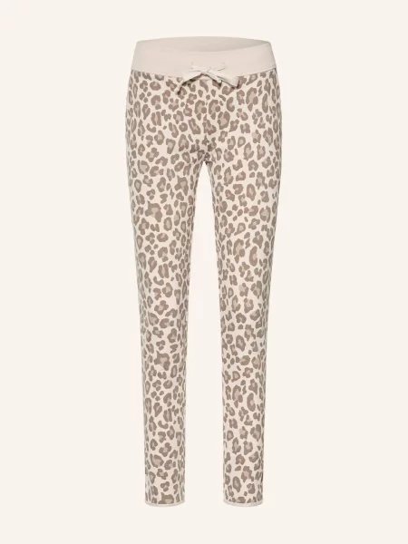 Juvia Spodnie Smilla W Stylu Joggingowym beige beżowe