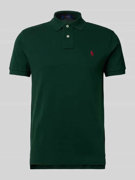 Ralph Lauren Koszulki Mężczyzna S Polo Custom Slim Fit zielony