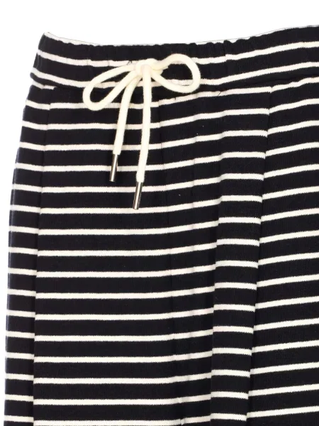 Pantaloni Ele cu dungi negru
