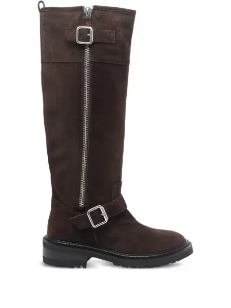 Botine Via Roma 15 biker maro