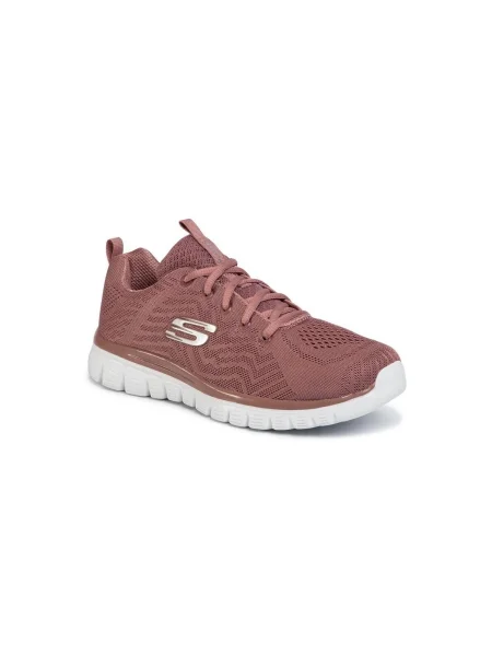 Félcipő Skechers rózsaszín