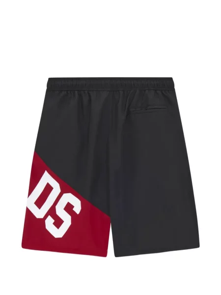 Slip de baie Gcds cu imagine negru