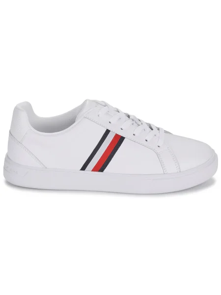 Pruhované tenisky Tommy Hilfiger biela