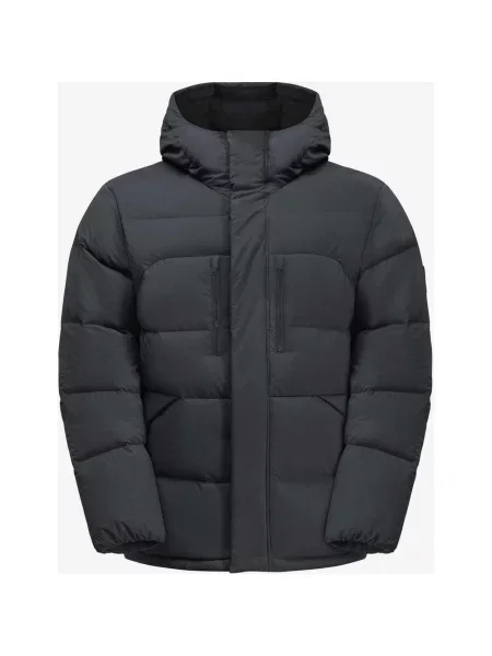Kurtka z kapturem Jack Wolfskin Roemertor S czarna