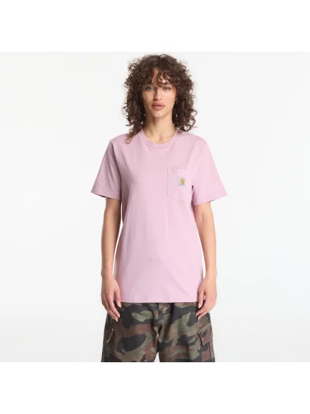 Carhartt WIP Tričko ružová