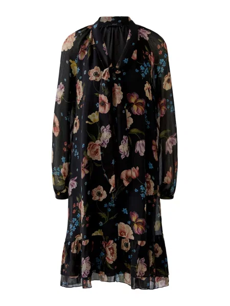 OUI Rochie azuriu / lila / rosé negru