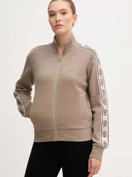 Суитчър Guess с апликация бежово