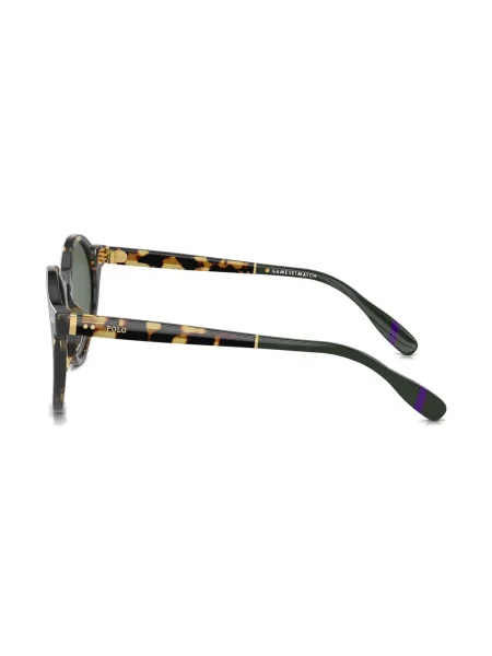 Ochelari de soare Polo Ralph Lauren cu imprimeu geometric negru