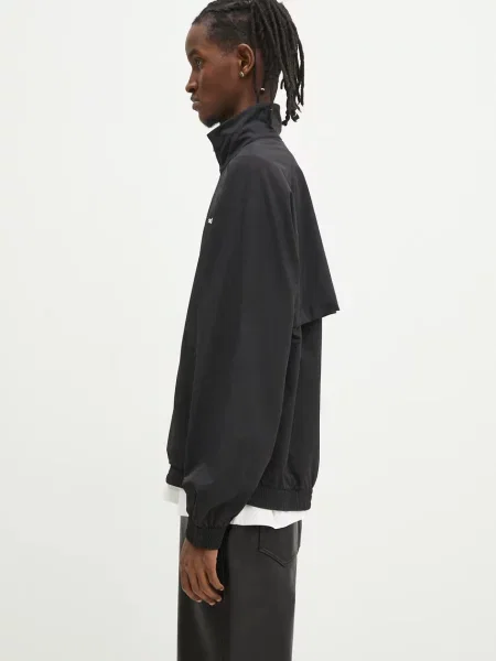 Μπουφάν adidas Originals WOVEN TT μαύρο
