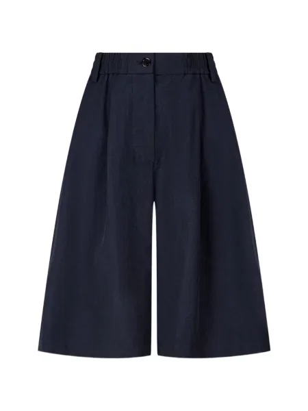 Pantaloni scurți Tomboy plisate albastru