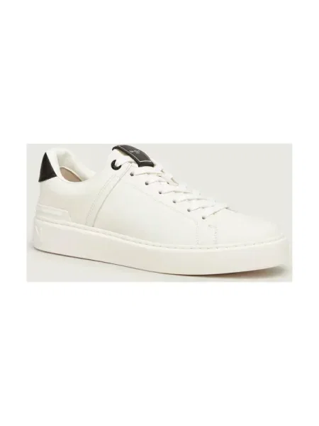 Balmain Teniși din piele B-COURT alb