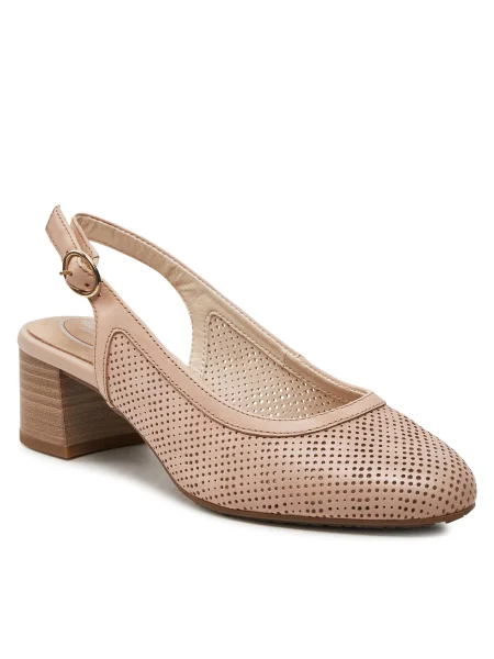 Pantofi Tamaris bej