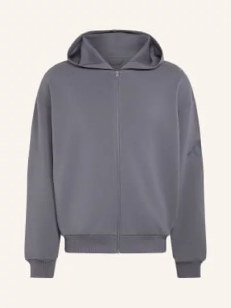Adidas Bluza Rozpinana grau szara
