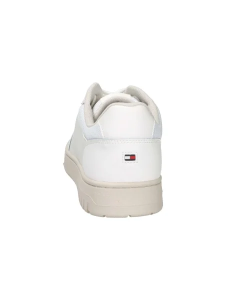 Tommy Hilfiger Sneakersy Th Basket Core Écru biela