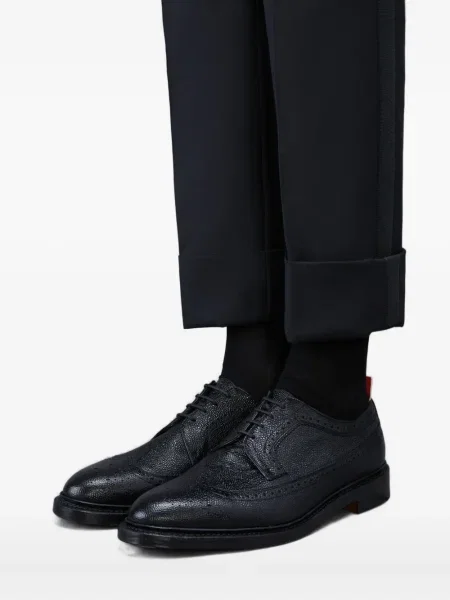 Oxford Thom Browne din piele negru