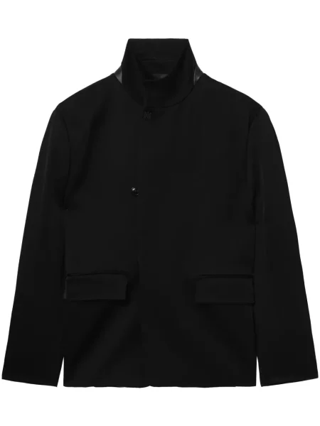 Sacou Amiri cu guler de stand-up negru
