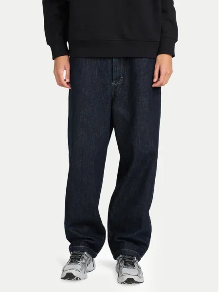 Element Blugi Big 5 Denim Rinse Bleumarin