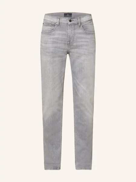 7 For All Mankind Džíny Slimmy Tapered grey šedé