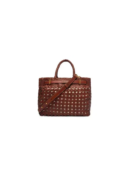 TOMMY HILFIGER Rankinė ruda