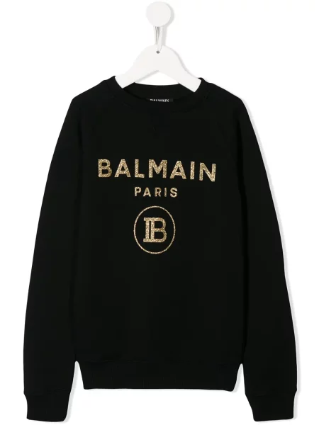 Bluza dziecięca Balmain czarna