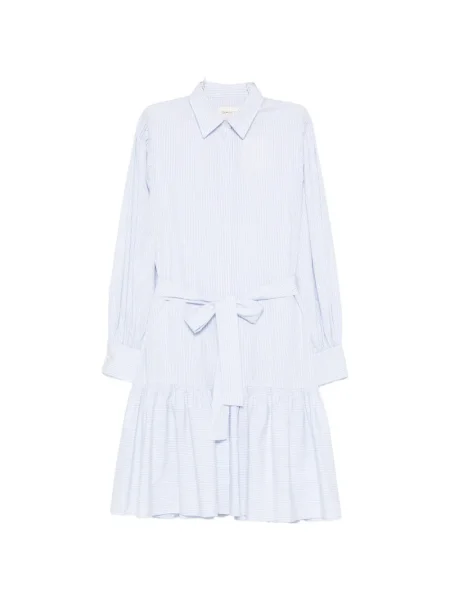 Rochie mini Gant cu dungi de costum mini alb