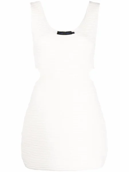 Top Proenza Schouler tricotate alb