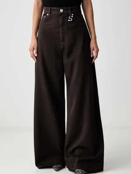 Sportmax Siamese blugi wide leg pentru femei