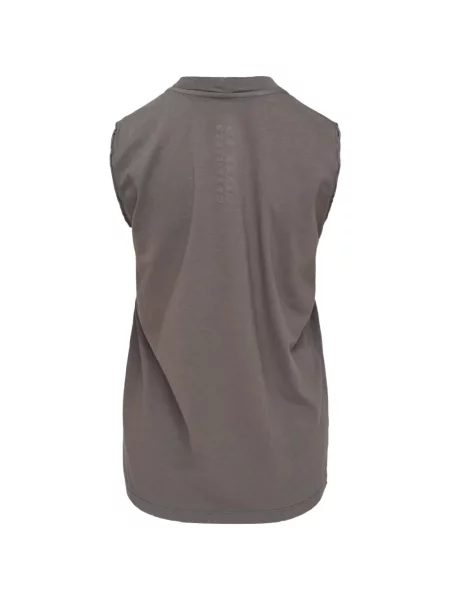 Top Rick Owens fără mâneci gri