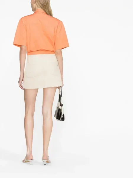 Decupat cămașă Off-white alb