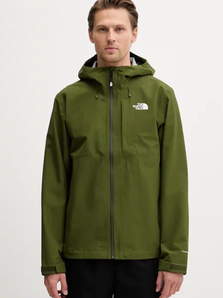 The North Face geacă sport pentru bărbați DRYZZLE verde