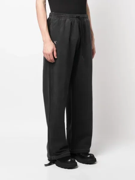 Trčanje hlače Off-white s printom bijela