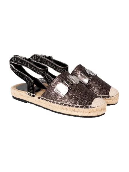 Espadryle Liu Jo skórzane czarne