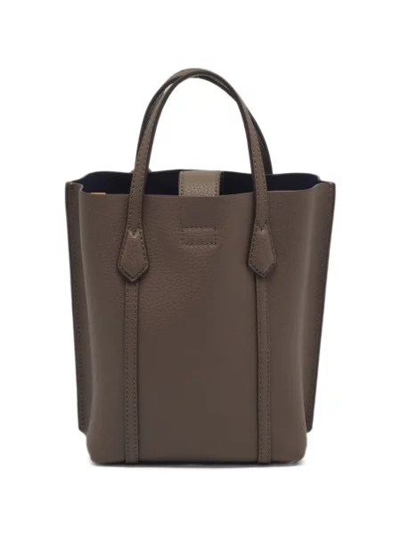 Geantă shopper Tory Burch maro