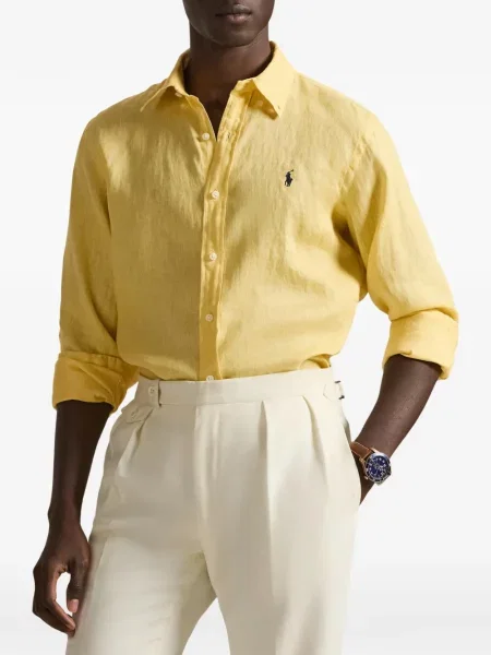 Czapka z daszkiem Polo Ralph Lauren w kratkę z twillu biznesowa niebieska