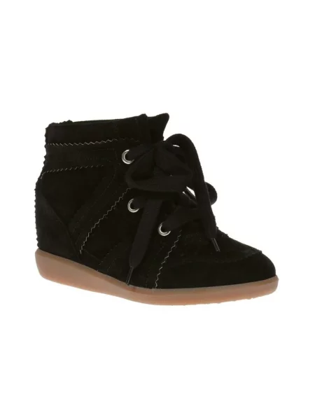 Sneakersy Isabel Marant zamszowe czarne