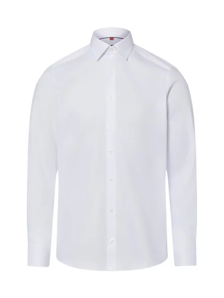 Finshley & Harding koszula biznesowa Mężczyźni Slim Fit 37 biały
