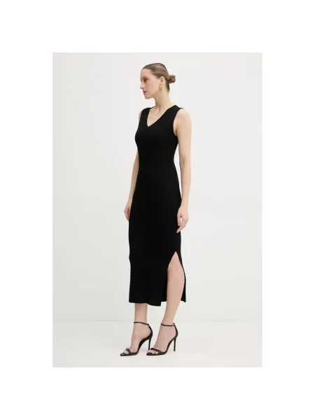 Armani Exchange sukienka bodycon z czarna