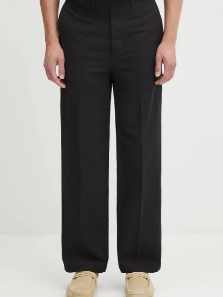 Kalhoty Visvim ex wide chino pants černá
