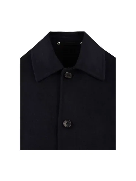Płaszcz Paul Smith wełniany niebieski