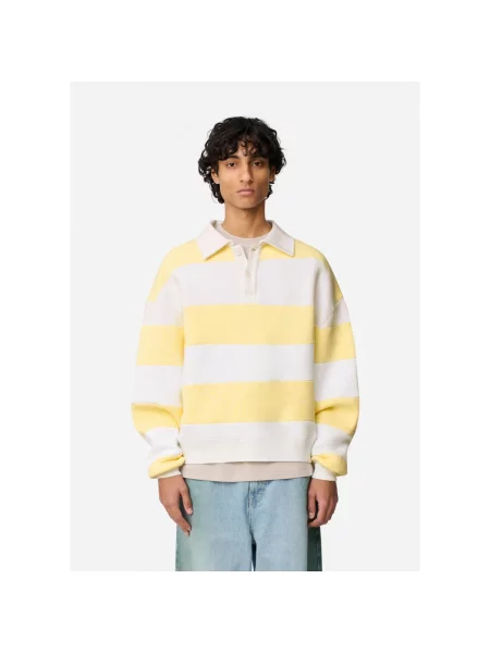 Bluza Axel Arigato w paski żółta