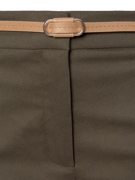 VIVANCE Chino hlače kaki