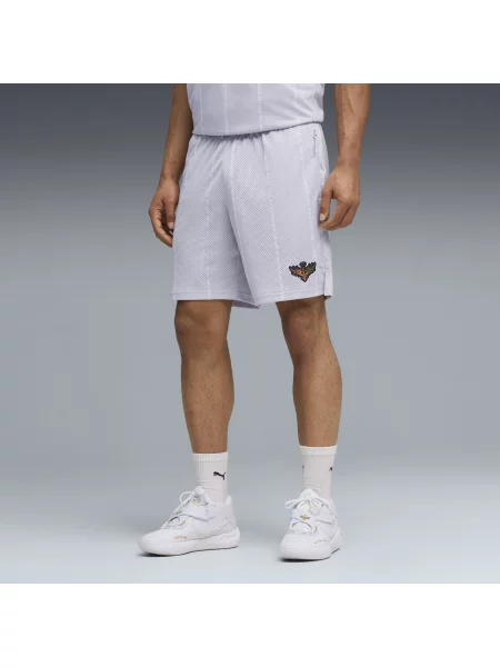 PUMA szorty do koszykówki Melo Alwayz On 1 7" Akcesoria S szary