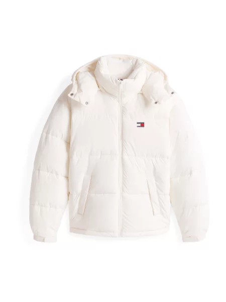 Tommy Jeans Geacă de iarnă bleumarin / roșu alb