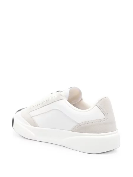 Sneakers Casablanca σουέντ με σχέδιο λευκό