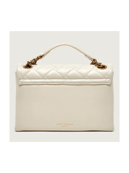 Kurt Geiger London geantă pentru femei Kensington alb