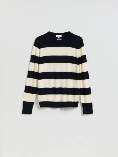 Шерстяной свитер Reserved синий