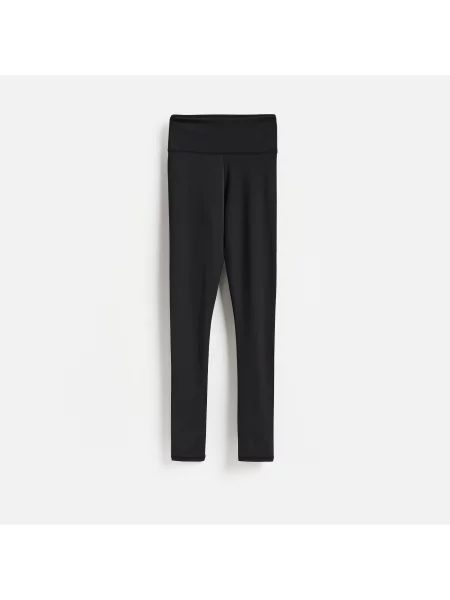 Reserved Egyszínű leggings fekete