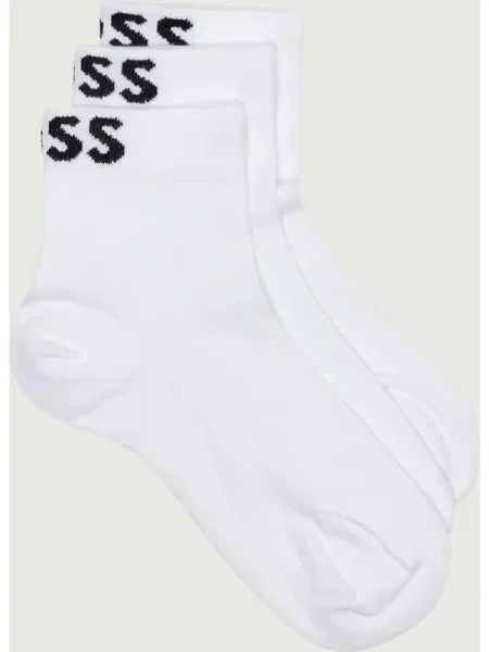 BOSS șosete 3P SH Logo CC SP W alb