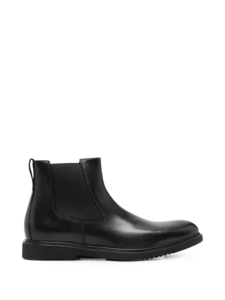 Botine Nero Giardini din piele negru